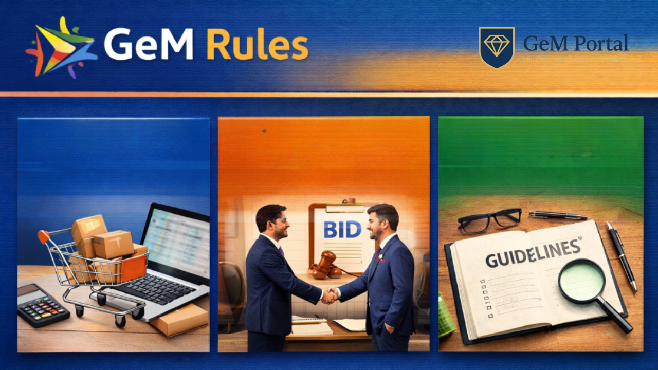 GEM Rules | GeM Portal Purchase & Bidding Rules | GeM Guidelines Hindi